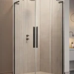 Ajánlat Radaway Furo SL Brushed GunMetal KDD szögletes szálcsiszolt fegyvermetál zuhanykabin