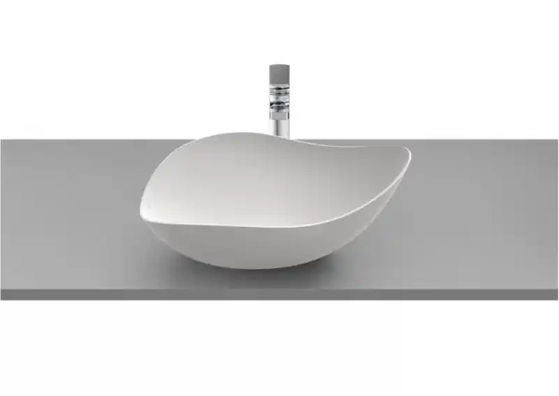 Azonnali szállítás Roca Ohtake 54x37,5 cm pultra ültethető mosdó, bézs A327A13650