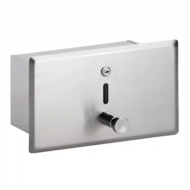BEMETA HOTEL Beépíthető szappanadagoló, 240x140x150mm, 1100ml, inox Gyors szállítás