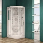 Kihagyhatatlan ajánlat Kolpa-San Aria Quat 90x90 Simple zuhanykabin fejzuhannyal és kézizuhannyal