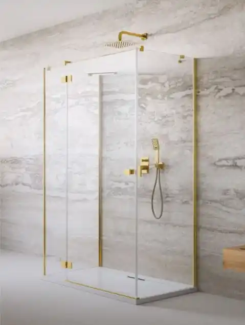 Radaway Essenza Gold KDJ+S szögletes arany zuhanykabin Biztonságos vásárlás