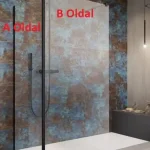Ajánlat Radaway Modo New Black IV Walk-in fekete zuhanyfal