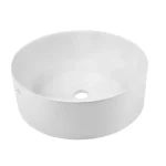 Invena KETO mosdókagyló, kerek, asztali, átmérő 42 cm, fehér Árengedmény