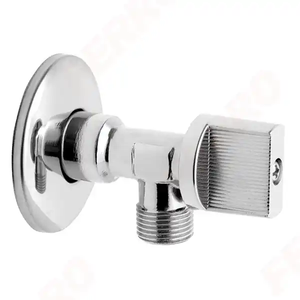 Szuper akció Ferro Angle Valve 1/2" x 1/2", Chrome-Z1212K _ Ferro Sarokszelep 1/2" x 1/2", Krómozott-Z1212K