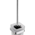 BEMETA VIA Fali WC kefetartó, üveg, 93x385x127mm, króm (135013012) Azonnali szállítás