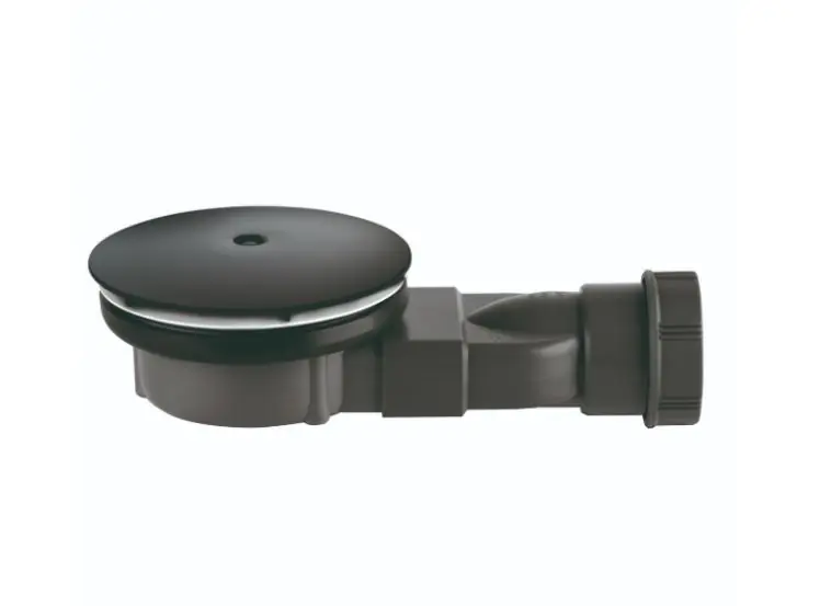 Akciós ár Radaway R400 SLIM Black fekete zuhanytálca szifon