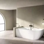 Legjobb ár Aquatrend Monaco balos akril aszimmetrikus térkád fehér lefolyóval 170x80