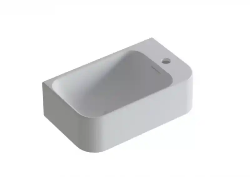 Rendeld meg most AREZZO design SORELLA 40 cm-es solid surface mosdó, fehér