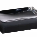 Bestseller BEMETA VISTA szappantartó, 110x30x70mm, fekete