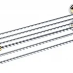BEMETA RETRO Dupla törölközőtartó polc, 665x165x225mm, arany/króm (144202258) Biztonságos fizetés