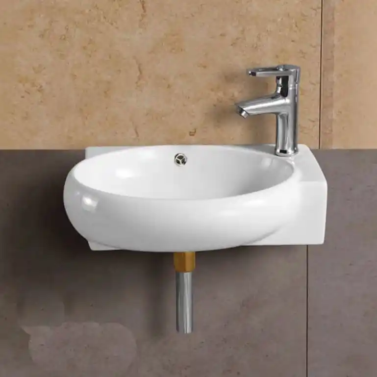 Szezonális akció Balneum Ria kis kézmosó mosdó 42x28x14cm jobbos