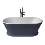 Zenon Heritage Cobalt/Blanco Mate szabadonálló kád Bestseller