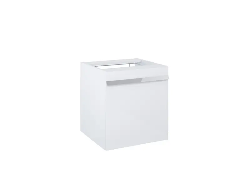 AREZZO DESIGN NEVADA 50 CM-ES OLDALSZEKRÉNY SZENNYESKOSÁRRAL, Matt fekete Nézd meg most