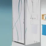 Szuper ajánlat DL/TX5b zuhanyajtó (harmónika ajtós) + SSO/TX5b fix fal összeállítás