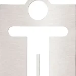 Biztonságos fizetés BEMETA HOTEL Tábla: Férfi WC, 120x130x2mm, matt (111022035)