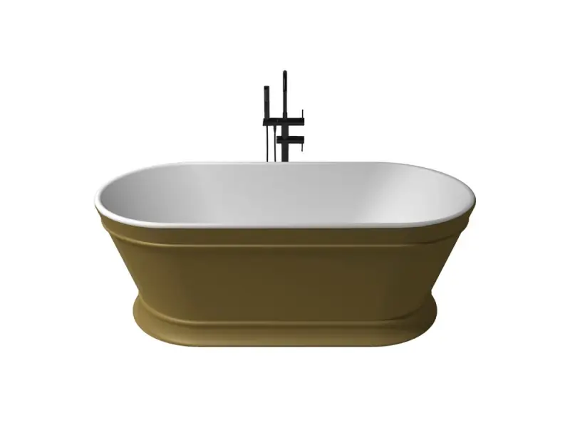 Zenon Heritage Oro Metallic/Blanco Mate szabadonálló kád Szezonális akció