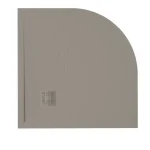 Outlet Zenon Angular Slate íves zuhanytálca Moka színben