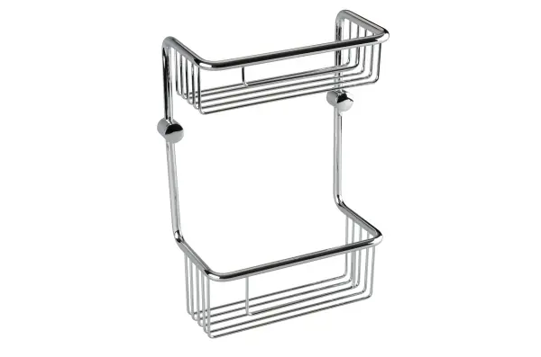 BEMETA CYTRO Dupla polc zuhanyzóba, 220x230x108mm, polírozott Biztonságos fizetés