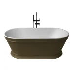 Gyors szállítás Zenon Heritage Oro Viejo Metallic/Blanco Mate szabadonálló kád