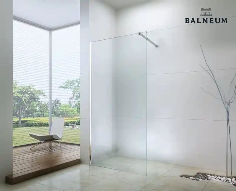 Azonnal elérhető Balneum Royal Walk-in átlátszó zuhanyfal