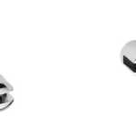 Újdonság BEMETA OMEGA Üvegpolc tartó, üveg nélkül / pár, 19x19x28mm, ? 8mm, króm (104502112-8) (XR008)