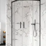 Szuper akció Újracsomagolt Radaway IDEA Black PDD zuhanykabin 90x90