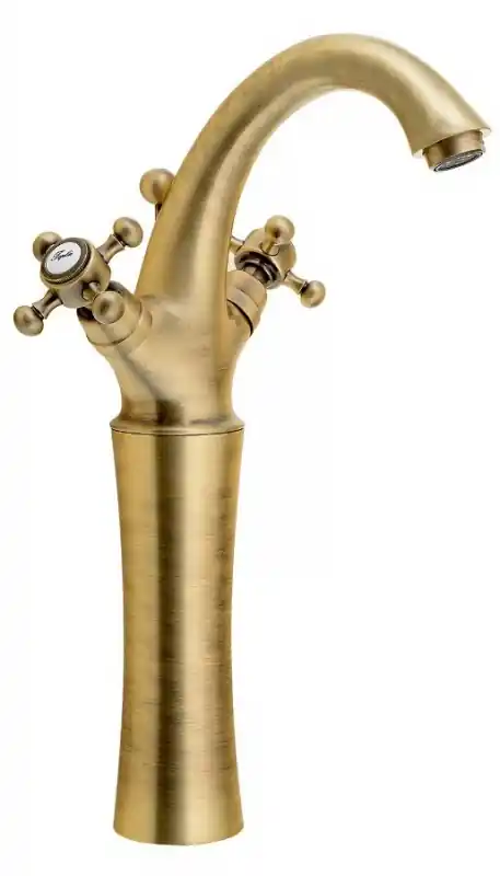 REITANO ANTEA mosdócsaptelep lefolyóval, magasított 300mm, bronz (3276L) Prémium