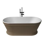 Azonnal elérhető Zenon Heritage Terracotta/Blanco Mate szabadonálló kád