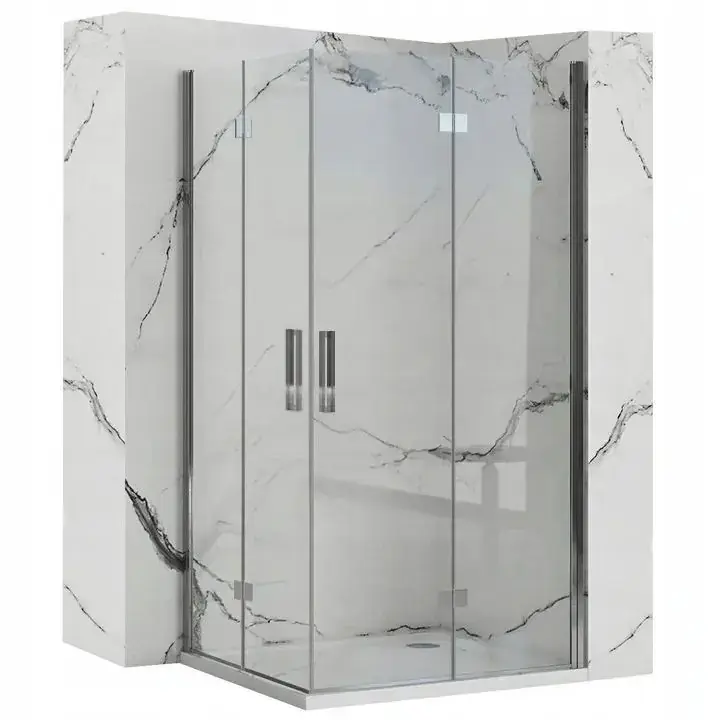 Expressz szállítás Zuhanykabin Rea Molier Chrome Double 80x100