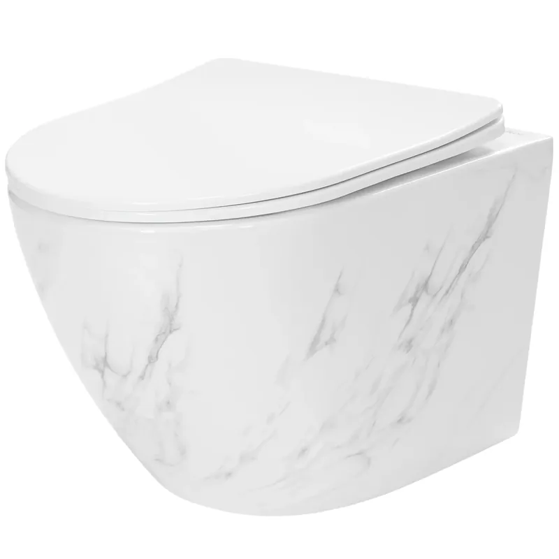 Olcsó WC csésze Rea Carlos Nature Marble