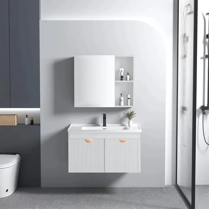 Fürdőszobabútor szett mosdóval Mario 60cm White Exkluzív ajánlat