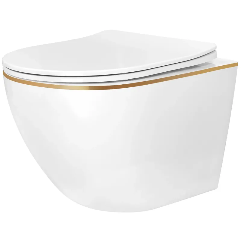 Ne maradj le WC csésze Rea Carlo Mini Tornado NFQ GOLD EDGE