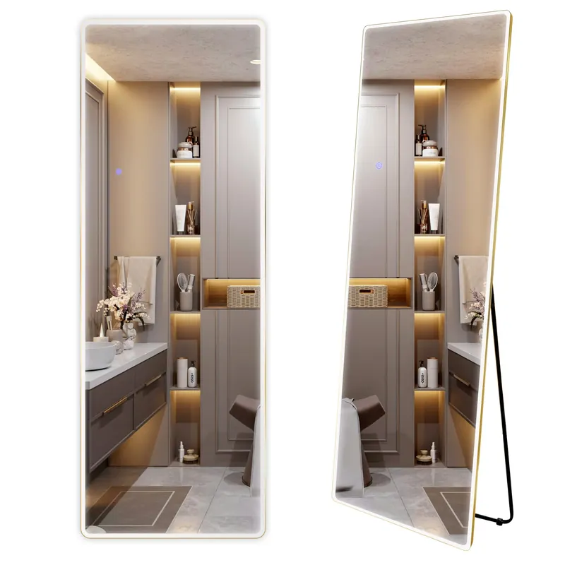 Tükör LED Classico 50x160cm Brush Gold Kihagyhatatlan ajánlat