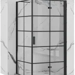 zuhanykabin Rea Molier Black 80x80 Ajánlat