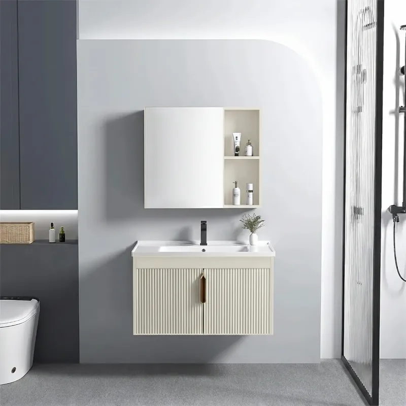Legnépszerűbb Fürdőszobabútor szett Astor mosdóval 60 cm Beige