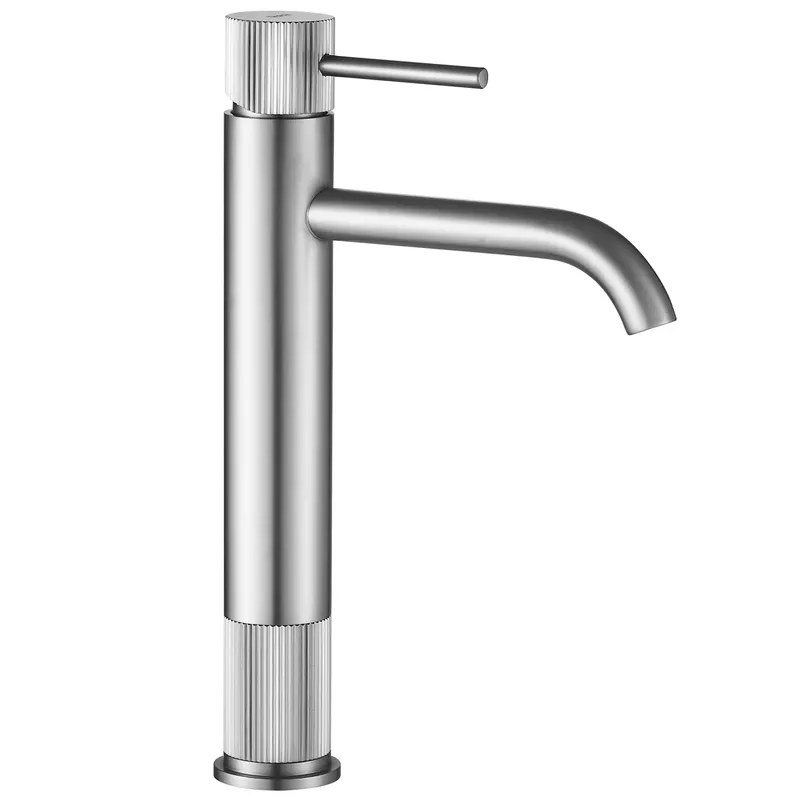Fürdőszobai csaptelep Rea Lungo Stripe Brush Nickel Árcsökkenés