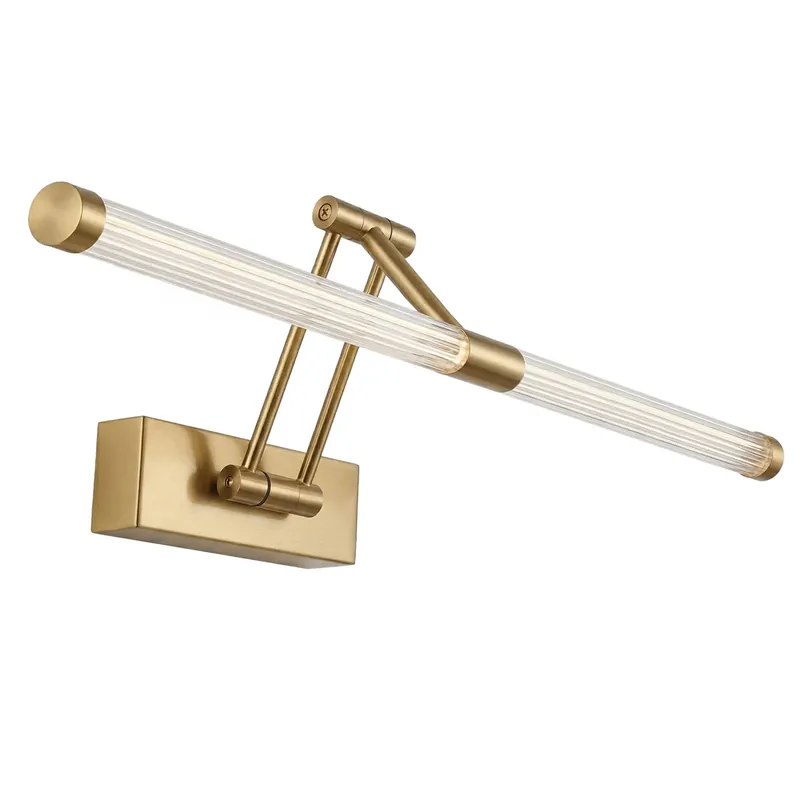 Olcsó Fürdőszobai fali LED lámpa APP1900-1W 60cm BRUSH GOLD