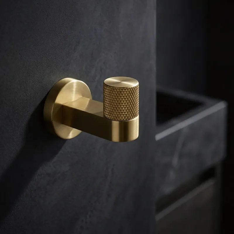 Csak ma Fürdőszobai akasztó 39104 ORI Brush Gold