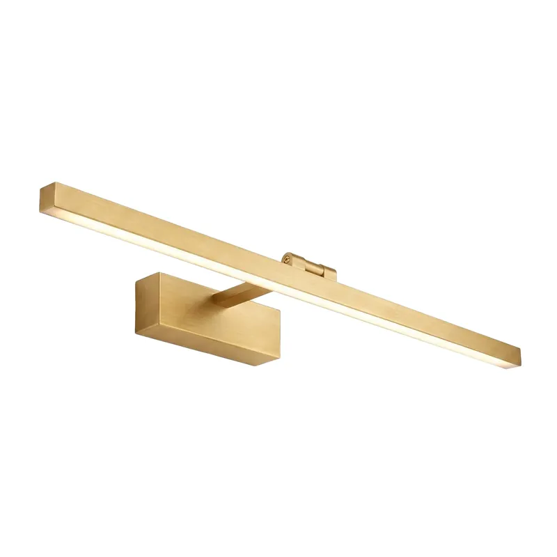 Legkelendőbb Fürdőszobai fali LED lámpa APP1865-1W 80 cm BRUSH GOLD