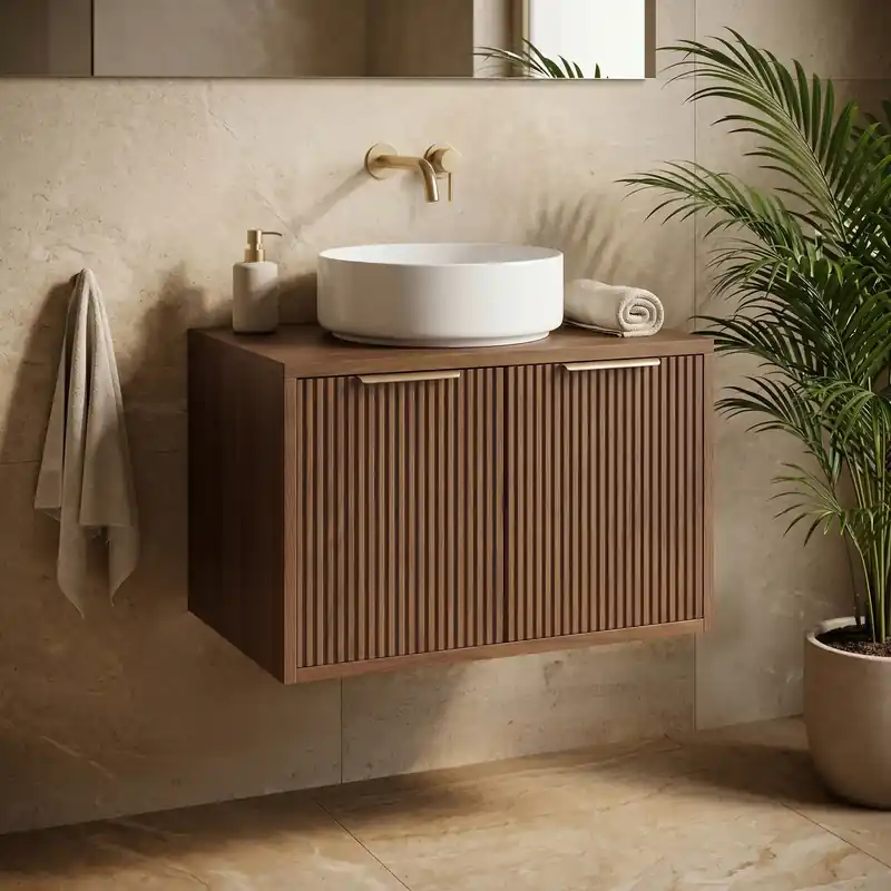 Legkelendőbb Mosdószekrény Rea Core 60cm Brown