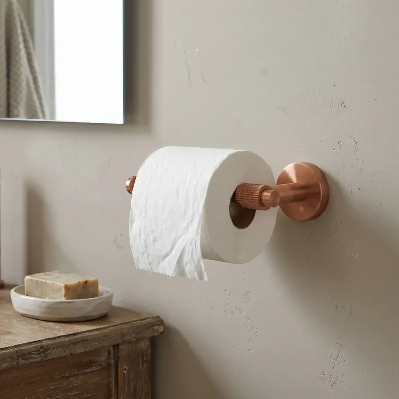 Falra szerelhető wc papír tartó 29105 Riwon Brush Copper Azonnali szállítás
