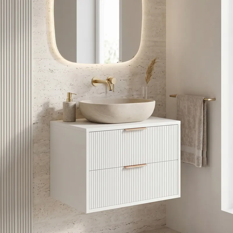 Mosdószekrény Rea Mono 60cm White Bestseller