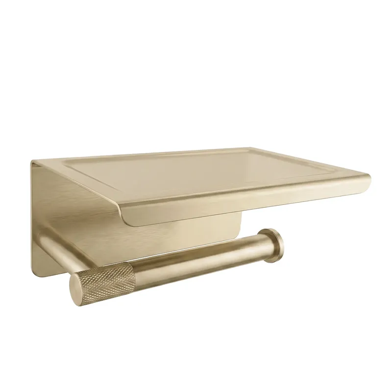 Rendeld meg most WC-papír tartó polccal 6613 Modern Gold Brush