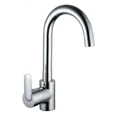 Biztonságos fizetés Armatura Cyrkon 583-815-00 álló mosogató csaptelep 192 mm magas mozgatható kifolyócsővelArmatura