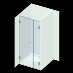 Népszerű Varioglass Signum 102 Zuhanyajtó víztiszta üveg (120x200 cm)Varioglass