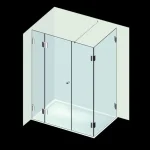 Akció Varioglass Signum 205 Zuhanykabin (160x90x200 cm)Varioglass