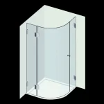 Árcsökkenés Varioglass Signum 321 Zuhanykabin víztiszta üveg (100x100x200 cm)Varioglass