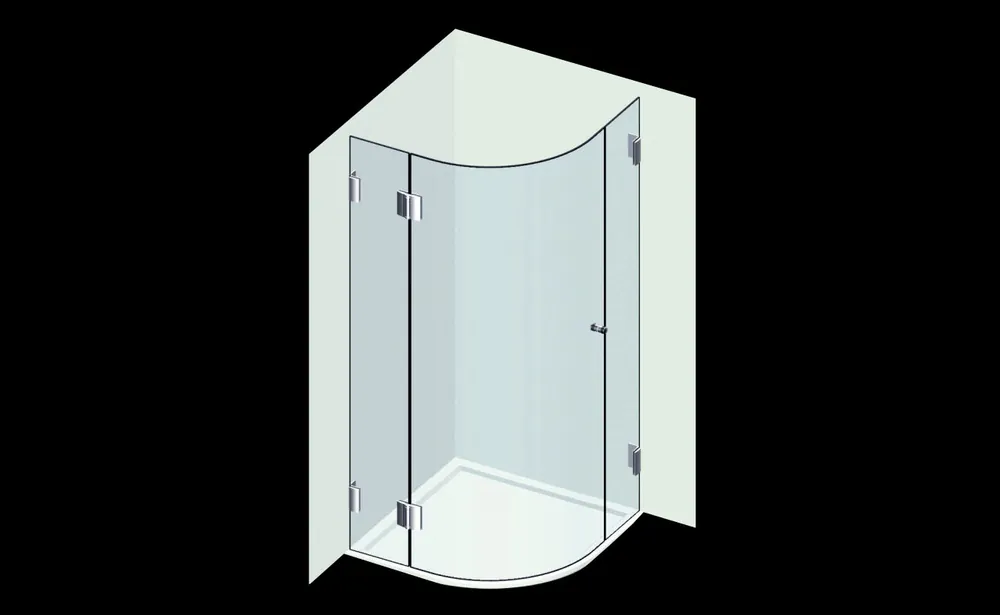 Varioglass Signum 321 Zuhanykabin víztiszta üveg (120x120x200 cm)Varioglass Végkiárusítás