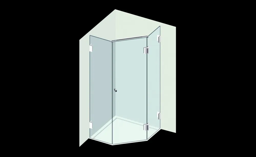 Árcsökkenés Varioglass Signum 301 Zuhanykabin víztiszta üveg (110x110x200 cm)Varioglass