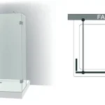 Varioglass Signum 402 Zuhanyfal (30x80x30x200 cn)Varioglass Korlátozott ajánlat